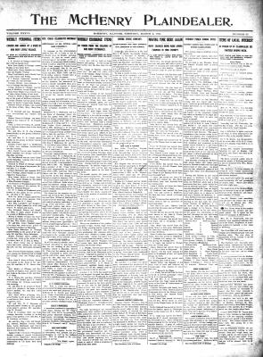 McHenry Plaindealer (McHenry, IL), 2 Mar 1911