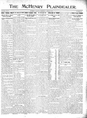 McHenry Plaindealer (McHenry, IL), 27 Apr 1911