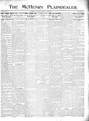 McHenry Plaindealer (McHenry, IL), 8 Jun 1911