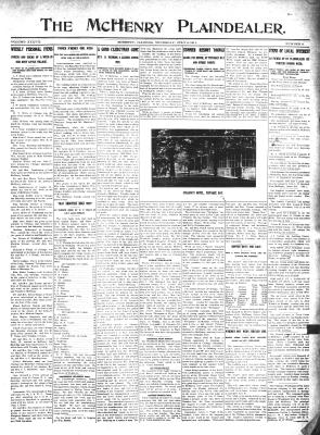 McHenry Plaindealer (McHenry, IL), 6 Jul 1911