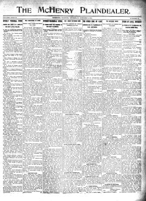 McHenry Plaindealer (McHenry, IL), 5 Oct 1911