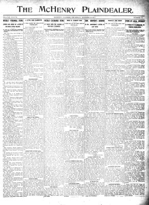 McHenry Plaindealer (McHenry, IL), 12 Oct 1911