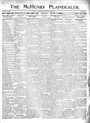 McHenry Plaindealer (McHenry, IL), 30 May 1912