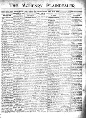 McHenry Plaindealer (McHenry, IL), 1 Aug 1912