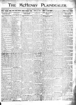 McHenry Plaindealer (McHenry, IL), 8 Aug 1912