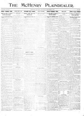 McHenry Plaindealer (McHenry, IL), 5 Dec 1912