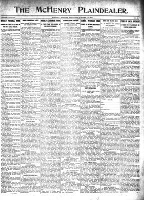 McHenry Plaindealer (McHenry, IL), 23 Jan 1913