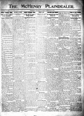 McHenry Plaindealer (McHenry, IL), 13 Feb 1913