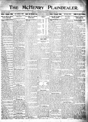 McHenry Plaindealer (McHenry, IL), 20 Feb 1913