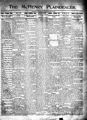 McHenry Plaindealer (McHenry, IL), 20 Mar 1913