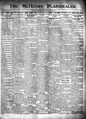 McHenry Plaindealer (McHenry, IL), 28 Aug 1913