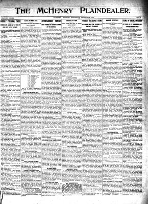 McHenry Plaindealer (McHenry, IL), 9 Oct 1913