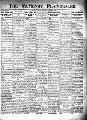 McHenry Plaindealer (McHenry, IL), 30 Oct 1913