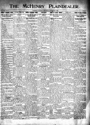 McHenry Plaindealer (McHenry, IL), 6 Nov 1913