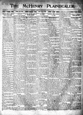 McHenry Plaindealer (McHenry, IL), 20 Aug 1914