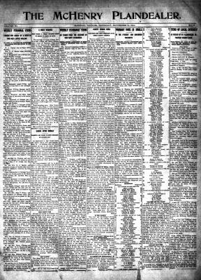 McHenry Plaindealer (McHenry, IL), 10 Sep 1914