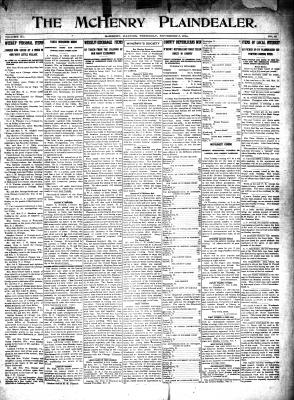 McHenry Plaindealer (McHenry, IL), 5 Nov 1914