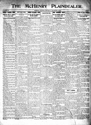 McHenry Plaindealer (McHenry, IL), 19 Nov 1914