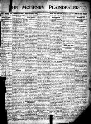 McHenry Plaindealer (McHenry, IL), 7 Jan 1915