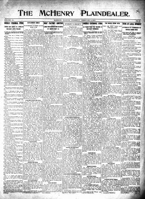 McHenry Plaindealer (McHenry, IL), 4 Feb 1915