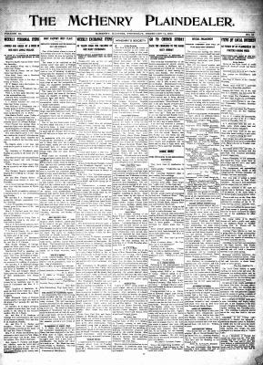 McHenry Plaindealer (McHenry, IL), 11 Feb 1915