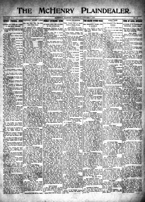 McHenry Plaindealer (McHenry, IL), 7 Oct 1915