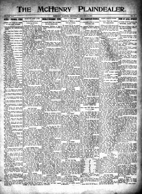 McHenry Plaindealer (McHenry, IL), 14 Oct 1915