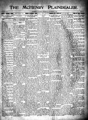 McHenry Plaindealer (McHenry, IL), 4 Nov 1915