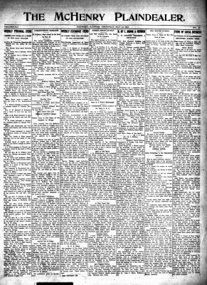 McHenry Plaindealer (McHenry, IL), 18 May 1916