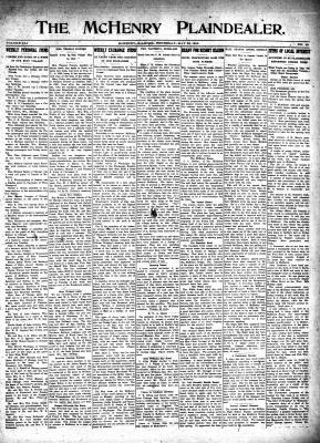 McHenry Plaindealer (McHenry, IL), 25 May 1916