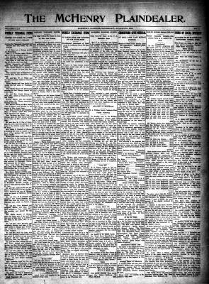 McHenry Plaindealer (McHenry, IL), 31 Aug 1916