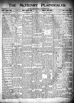 McHenry Plaindealer (McHenry, IL), 28 Sep 1916