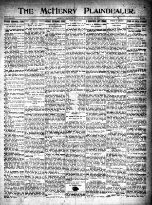 McHenry Plaindealer (McHenry, IL), 16 Nov 1916