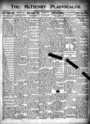 McHenry Plaindealer (McHenry, IL), 30 Nov 1916