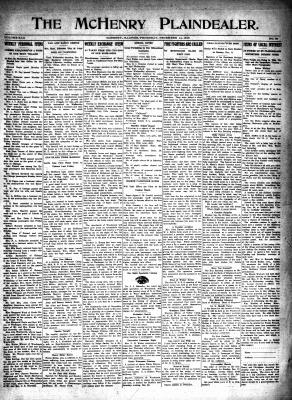 McHenry Plaindealer (McHenry, IL), 14 Dec 1916