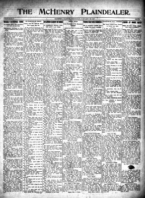 McHenry Plaindealer (McHenry, IL), 25 Jan 1917