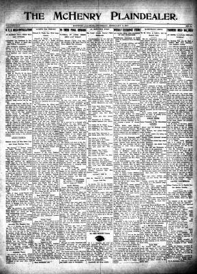 McHenry Plaindealer (McHenry, IL), 8 Feb 1917