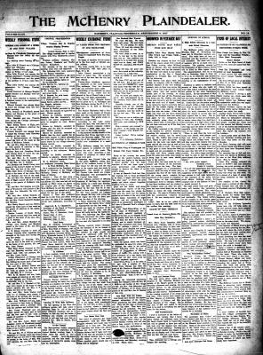 McHenry Plaindealer (McHenry, IL), 6 Sep 1917