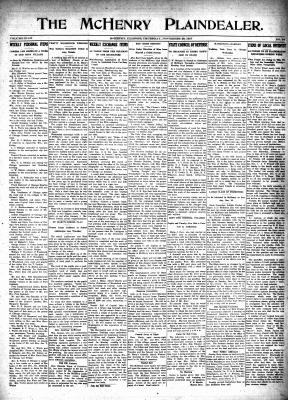 McHenry Plaindealer (McHenry, IL), 29 Nov 1917