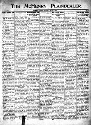 McHenry Plaindealer (McHenry, IL), 7 Mar 1918