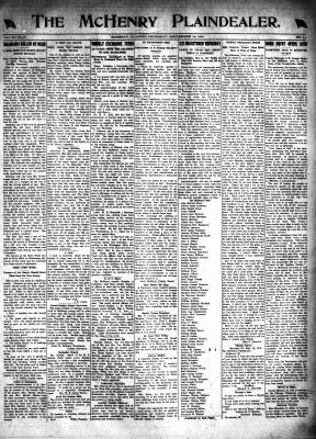 McHenry Plaindealer (McHenry, IL), 19 Sep 1918