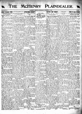 McHenry Plaindealer (McHenry, IL), 31 Oct 1918