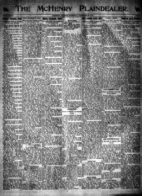 McHenry Plaindealer (McHenry, IL), 26 Dec 1918