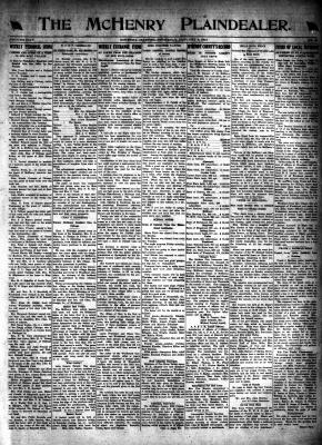 McHenry Plaindealer (McHenry, IL), 9 Jan 1919