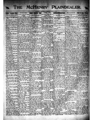 McHenry Plaindealer (McHenry, IL), 17 Jul 1919