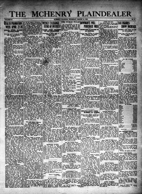 McHenry Plaindealer (McHenry, IL), 15 Mar 1928