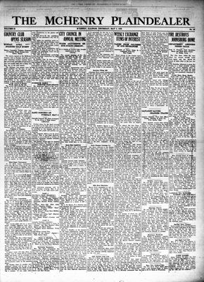 McHenry Plaindealer (McHenry, IL), 3 May 1928