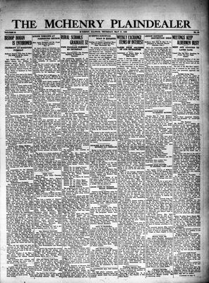 McHenry Plaindealer (McHenry, IL), 17 May 1928