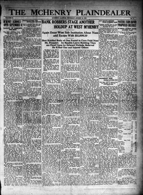 McHenry Plaindealer (McHenry, IL), 16 Aug 1928