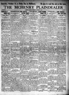 McHenry Plaindealer (McHenry, IL), 11 Oct 1928